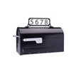 Architectural Mailboxes 3460B Manhattan Address Plaque, Small, Black