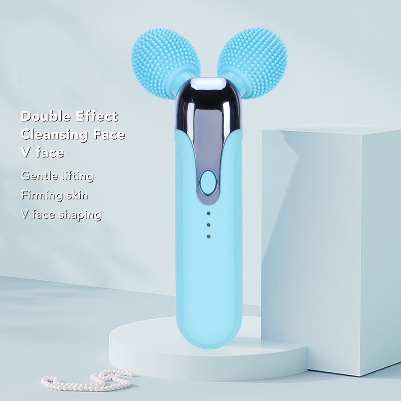 Electric Facial Massage Roller Adjustable Cleaning Pore Vibration Lifting IPX5