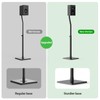 USX MOUNT Universal Speaker Stands, Height Adjustable Extend 30.0" to