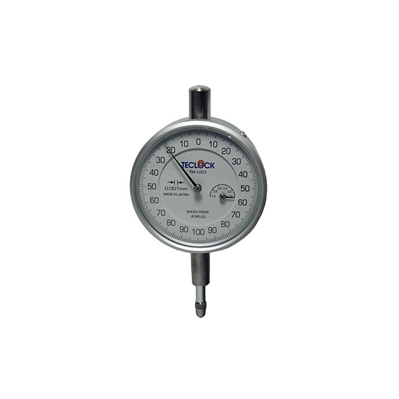 tekurokku Dial Gauge TM1201 (Measuring Range: 1 mm Load 0.001