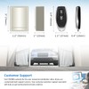 TOPENS HLR01 HomeLink Compatible Universal Receiver with Remote Control Transmitter