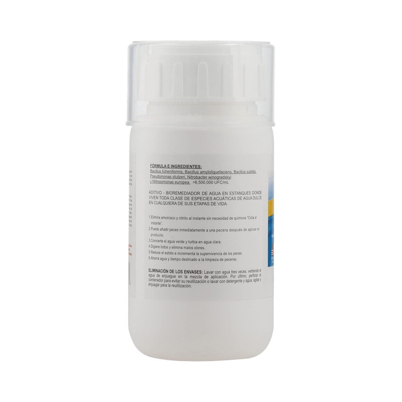 BluePlanet Store Bacteria para Peces Acuarios Ciclado + BioDigestor Agua
