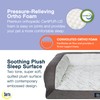 Serta Orthopedic Quilted Couch Dog Bed for Pets – Slate