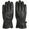 REED Men's Genuine Leather Warm Lined Driving Gloves - Touchscreen