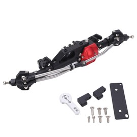 RC Portal Axle CNC Universal Front Axle Aluminium for Axial Wraith 1/10 RR10 90048 90053 RC VehicleBlack