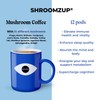 Shroomzup Mushroom Coffee K Cups 12 Pods - 10 Mushroom
