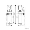 Bmo Japan SUS Three Rod Holder Body Only Part Number