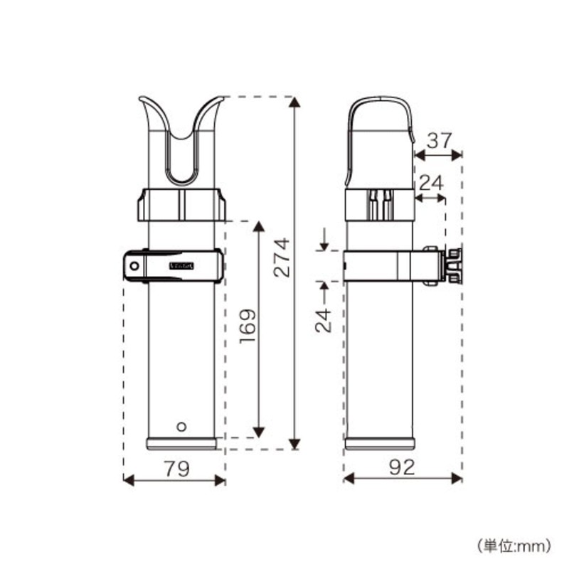 Bmo Japan SUS Three Rod Holder Body Only Part Number
