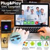 ELP 1080P 120fps USB ojo de pez cámara para computadora