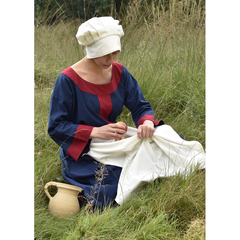 Battle-Merchant Long Medieval Cotton Apron for Medieval Viking LARP or