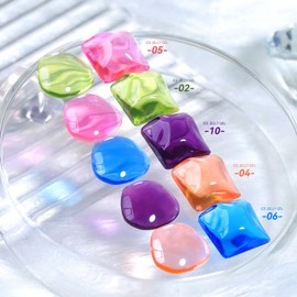 BORN PRETTY Ice Jelly Gel Nail Polish Jelly Green Gel Nail Polish Sheer Transparent Green Natural Translucent Hema-Free Soak Off Gel Polish Nail Art DIY 15ML