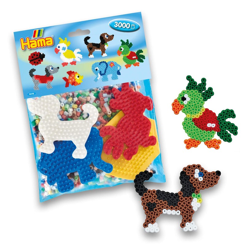 Hama Perlen 4416 Set for Playgroups with Approx. 3,000 Colourful
