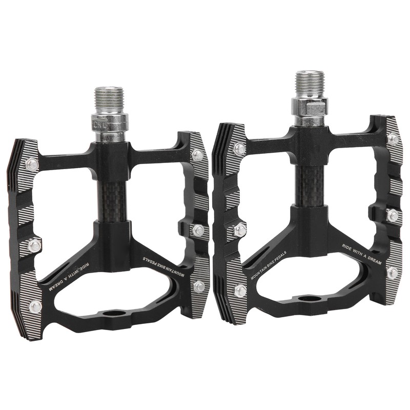 Wheelup Bicycle Pedals Carbon Fiber Aluminum Alloy Bearing Platform AntiSlip