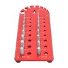 Thread Checker Multi Functional Aluminum Alloy Portable Screw Nut Bolt