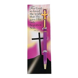 Fun Express - Easter Religious Pen & Bookmark Sets for Easter - Stationery - Pens - Basic - Easter - 12 Pieces