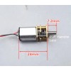 Universal 5Pack Mini N20 Gear Motor 36-108rpm DC 3V-9V Slow