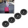 4Pcs Luggage Wheels 360 Degree Rotation Quiet Operation Replacement Universal