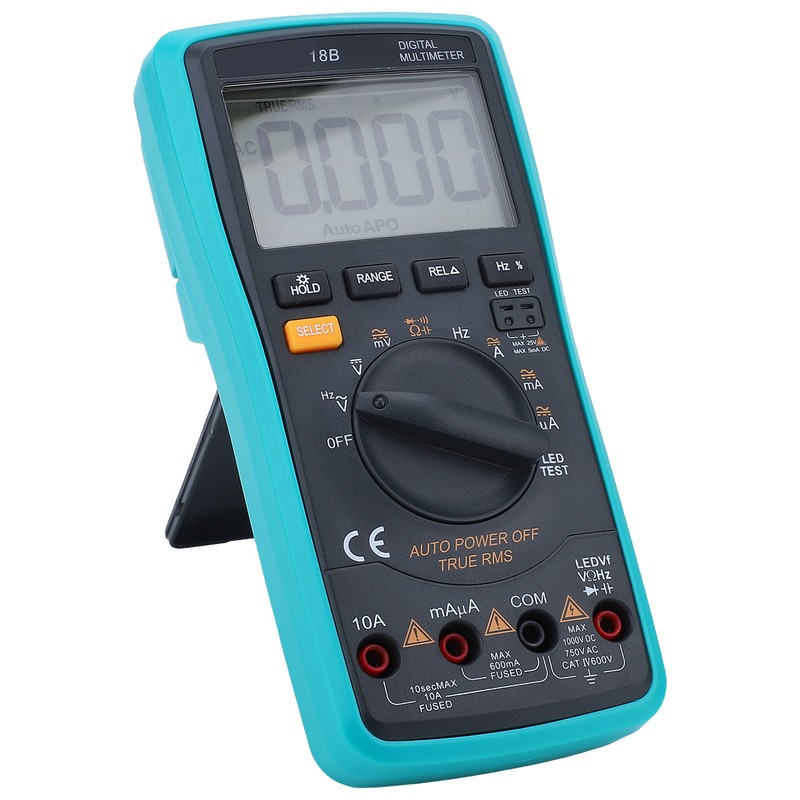 Digital Multimeter Tester Delayed Backlight High Accuracy Electrical Voltmeter Tester