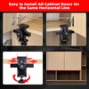 GOINGMAKE Cabinet Door Mounting Jig with Quick Edge Positioner,Adjustable Cabinet