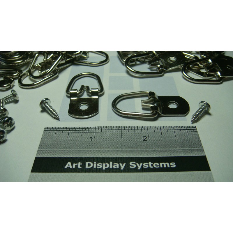 Bohle Innovation Solutions 50 MEDIUM ZINC PLATED TRIANGLE D-RING PICTURE