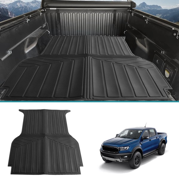 LS-Autos For 2019-2023 Ford Ranger 5 FT Truck Bed Mat