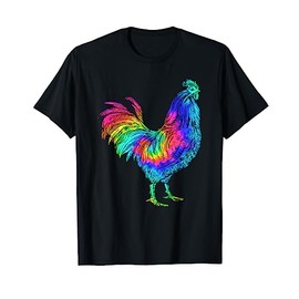 Cool Chicken For Men Women Poultry Chicken Farmer Tie Dye T-Shirt