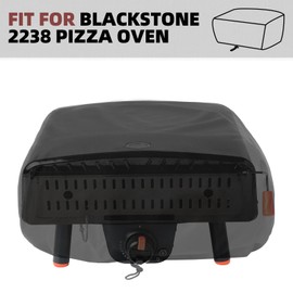 Waterproof Pizza Oven Cover for Blackstone 2238, Leggero Tabletop Pizza Oven Accessories, Windproof Protection with Bottom Drawstrings, Fully Covered with Heavy-Duty 600D PVC Fabric (Cover Only)
