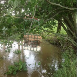 Bird Alpaca Fiber Bird Nester 100% with refill alpaca ready to hang nesting material