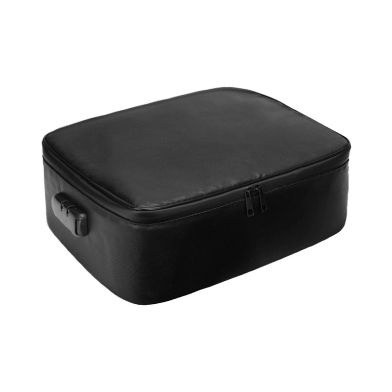Fireproof Document Box,Fire Proof Documents Storage Box with Lock,Box Files