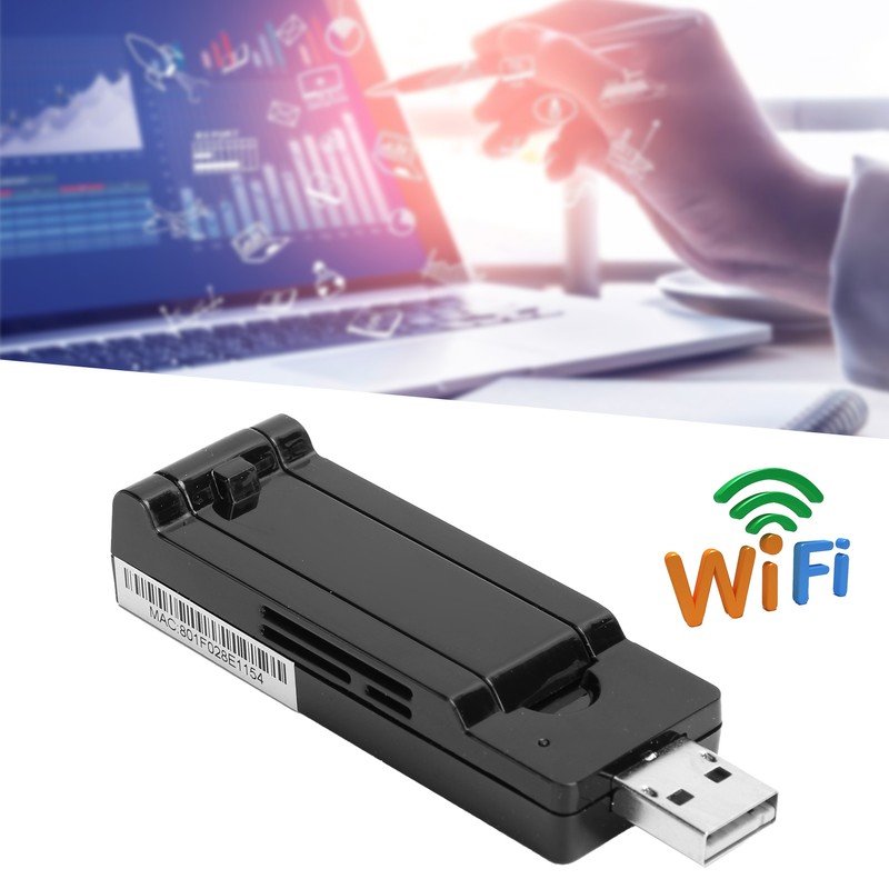 USB Network Card Wireless DualBand Wifi Receiver EW-7733 450Mbps 802.11