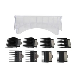 Upgraded Trimmer Guards Set for BaBylissPRO Barberology FX870, FX880, FX890, FX825, and FX673 Clippers, Pack of 8 (1/16” 1/8” 3/16” 1/4” 3/8” 1/2” 5/8” 3/4”)