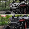 SAUTVS Rear Cargo Bed Extender Tailgate for Polaris RZR PRO