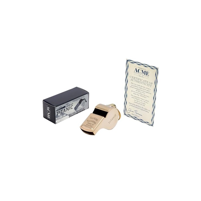 The Koin Club RMS Titanic Whistle Individually Numbered Limited Edition