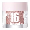 16brand CANDY ROCK PEARL POWDER EYE SHADOW, Brown, 0.06 oz