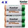 Kastar AA (4-Pack) Ni-MH 2700mAh Super High-Capacity Rechargeable Batteries Pre-Charged