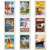 Olivia Samuel 9 x Old Time Travel Posters from A4