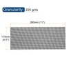 uxcell 10pcs Mesh Sanding Sheets 220 Grits 4-1/2-inch x 11-inch