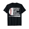 Baseball Player Grandpa And Grandson Baseball Grandpas T-Shirt