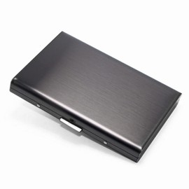 VEAGIA Card Case, Men's Card Case, Credit Card Case, Skimming Prevention, Magnetic Protection, 8 Slots Extended Version, Black