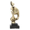 Silence Is A Golden Sculpture Simple Modern Abstract Keep Silent