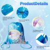 Clabby 12 Pcs Ocean Party Favors Bags Sea Life Drawstring