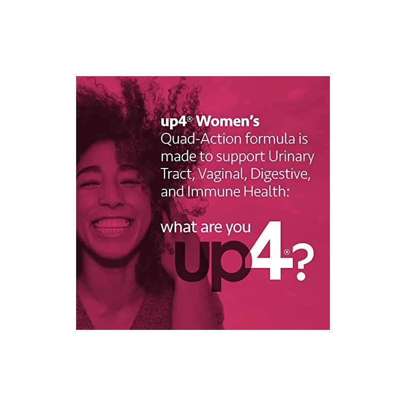 up4 Probiotics Mujer 50 Billones CFU - Tracto Urinario, Vaginal