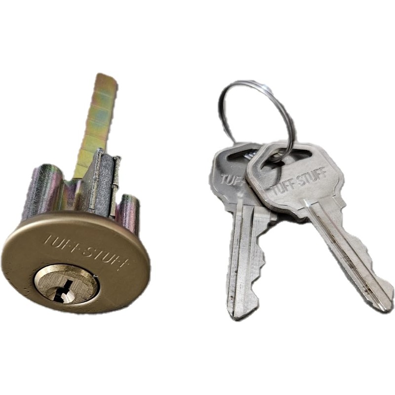 Em-D-Kay Tuff Stuff 167BK Black Finish Jimmy Proof Single Cylinder