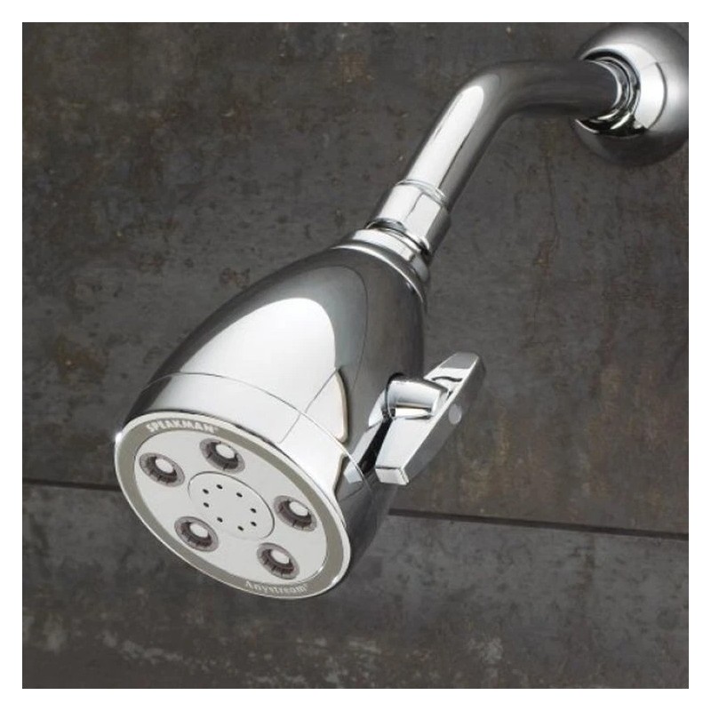 Speakman Hotel 3-3/8 3-Function Showerhead, Anystream Technology,