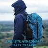 Pioggistar Windproof Umbrella, Pocket Umbrella for Men and Women, Inverted