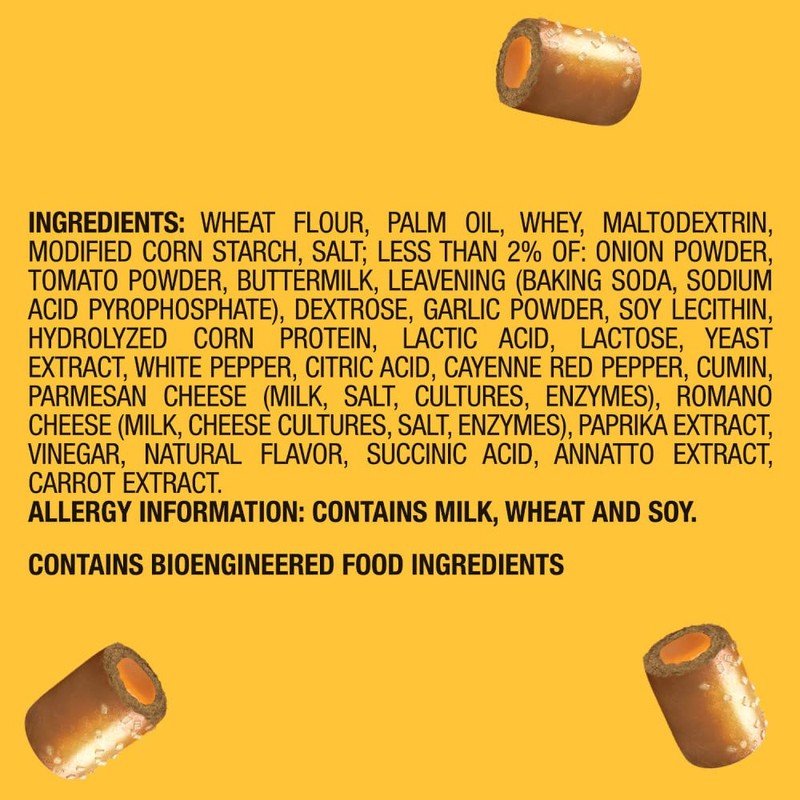 COMBOS Stuffed Snacks Nacho Cheese Baked Pretzel Snacks, 6.3 oz