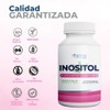 NAIMA Inositol, 200 Cápsulas Suplemento Alimenticio 100 Puro Ingredientes Naturales,