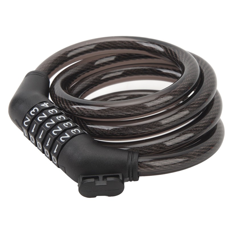 3.6ft Bicycle Lock with Mounting Bracket Anti Theft Universal 5
