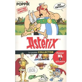 Poppik Astérix: 1 poster + 45 stickers repositionnables
