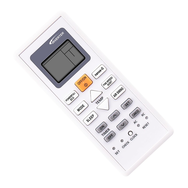 PU9VKH-8 Replaced Remote Control -ALLIMITY- Fit for Panasonic Inverter Air